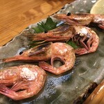 喜久鮨 - 甘えび塩焼き