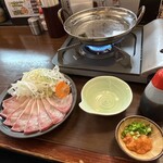 庄や - ブリしゃぶ