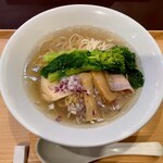 開運橋通 ふじ原 - 【南部美人と宍道湖しじみの塩そば】