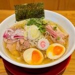 らぁめん真 - 白醤油ちゃーしゅー　TP味玉