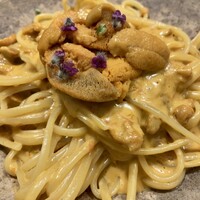 Maison DIA Mizuguchi - 半折り使用！エゾバフンウニ使用！生ウニのクリームパスタ
