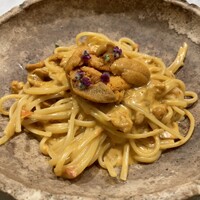 Maison DIA Mizuguchi - 半折り使用！エゾバフンウニ使用！生ウニのクリームパスタ