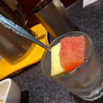 烈志笑魚油 麺香房 三く - 39分のサービス皿