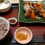 Ootoya - 鶏と野菜の黒酢あん