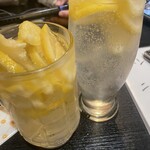 広島風お好み焼き れんが亭 - 広島レモンサワー、広島レモンハイボール