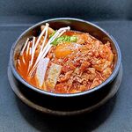 Pork and Kimchi Soondubu Jjigae