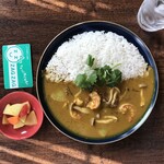 カレー屋 カルダモン - エビカレー¥950