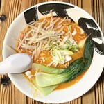 麺屋 はやたろう - もやし担々麺（肉抜き）