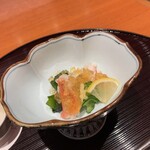 加賀屋 - ズワイカニの酢の物