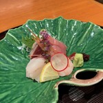 加賀屋 - 鰤　鯛　甘海老