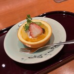 加賀屋 - フルーツとブラウニー