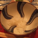 草喰 なかひがし - アルデンテの米