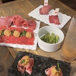 Jukusei wagyuu yakiniku eijingu bifu - 