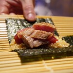 Sushi Onikai Kakeni - 鮪のほうが多い配分、、