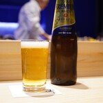 Sushi Onikai Kakeni - ◉瓶ビール：プレミアムモルツ