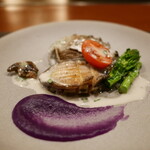 銀座 鉄板焼き Sublime - 活鮑の鉄板焼き