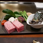 銀座 鉄板焼き Sublime - 本日の食材