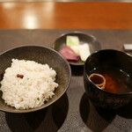 銀座 鉄板焼き Sublime - 特製ガーリックライス