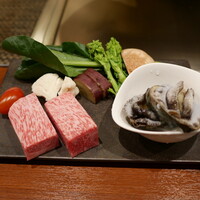 銀座 鉄板焼き Sublime - 本日の食材