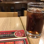 Shanhai Tei - サービス品のアイスコーヒー。