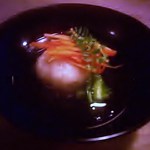 酒陶　築地 - ずわいがにの蓮根饅頭　出汁の旨みが最高です