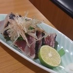 食らんど もっちゃん - かつを 塩たたき