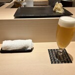 Shimbashi Tenzushi - ビール