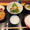 若竹 - 料理写真:あじたたき定食