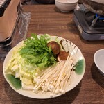 Onjiki Ya Fuudo - かにすきの野菜