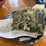 四万十屋 - 青さのり天ぷら660円