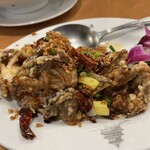 横浜中華街 北京飯店 - ソフトシェルクラブの香味揚げ