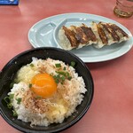 山岡家 成田店 - 餃子とTKG