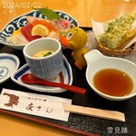 磯魚料理鮨 安さん - ☺︎2月限定メニュー雪見膳 ¥2200