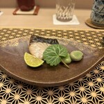 鮨 冨味 - サワラの塩焼き