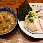 百日紅 - 煮干しつけ麺1300円　