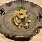 丸萬寿司 - 虎河豚にあん肝