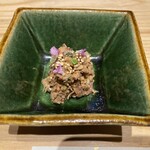 丸萬寿司 - ホタルイカのなめろう