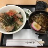 梓川サービスエリア（上り線）フードコート - トントロ丼セット