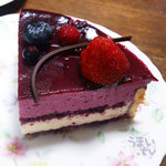 パティスリー ラ フォンティーヌ - 「カシスバニラ　５号