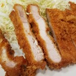 沢庵 - 特製とんかつ定食の並　770円