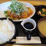 隠れ家 四季 - 鶏天定食