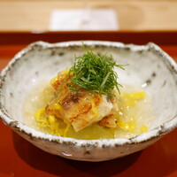 馳走 こんどう - 「前菜」明石の穴子