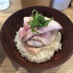 らーめんMAIKAGURA - ローストポーク丼のアップ