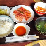 大徳 - 料理写真:和牛カルビランチ