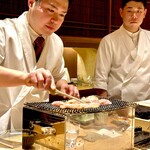 炎水 - 炭火で焼き上げます。