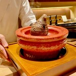 炎水 - 前菜の海老芋