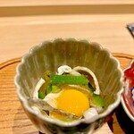 炎水 - 河豚皮ポン酢ポン酢も来ました♫