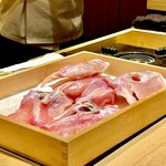 炎水 - 5キロ超級の天然大虎河豚　身がこんなにたっぷり