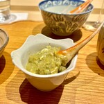 炎水 - 蟹シャブの蟹身は味噌たっぷりで