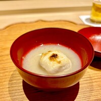炎水 - その日は焼き白子の白味噌汁　虎河豚の出汁仕立てから